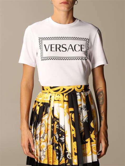 versace t shirt dress|authentic versace shirts.